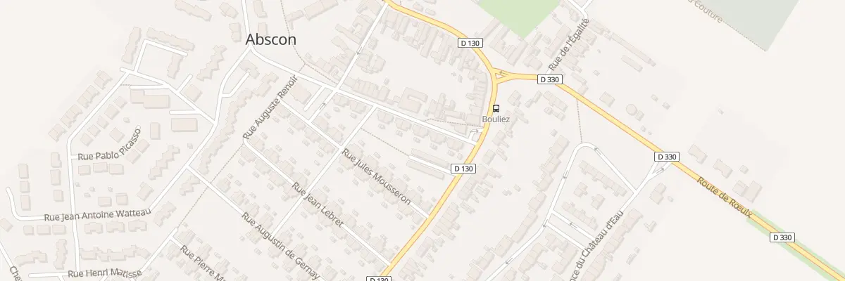 Plan du 9 Rue Edouard Assez à Abscon