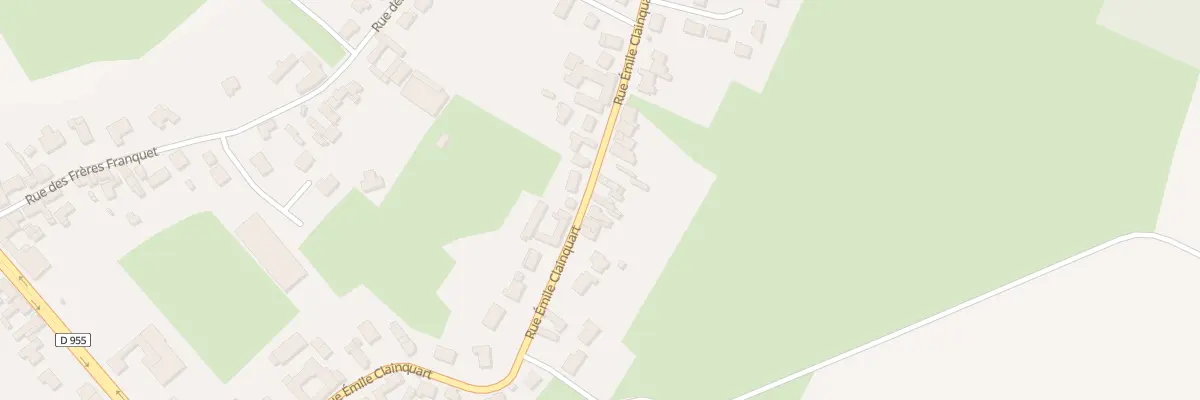 Plan du 30 Rue Emile Clainquart à Mouchin