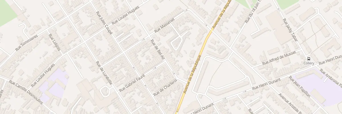 Plan du 18 Rue de Bel Air à Saint-Quentin