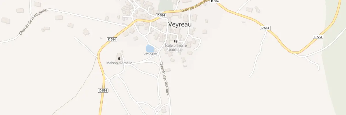 Plan du 5094 Veyreau à Veyreau
