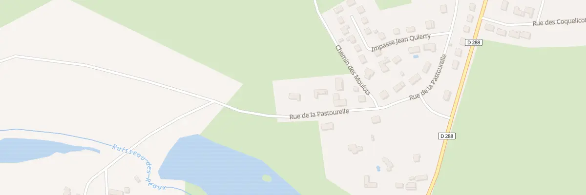 Plan du 36 Rue de la Pastourelle à Trévol