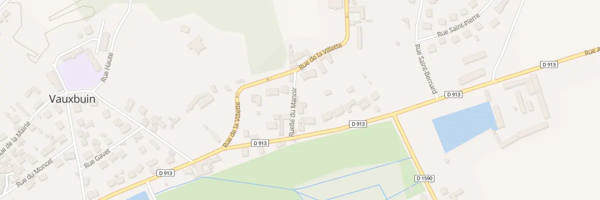 Plan du 68 Rle du Manoir à Vauxbuin