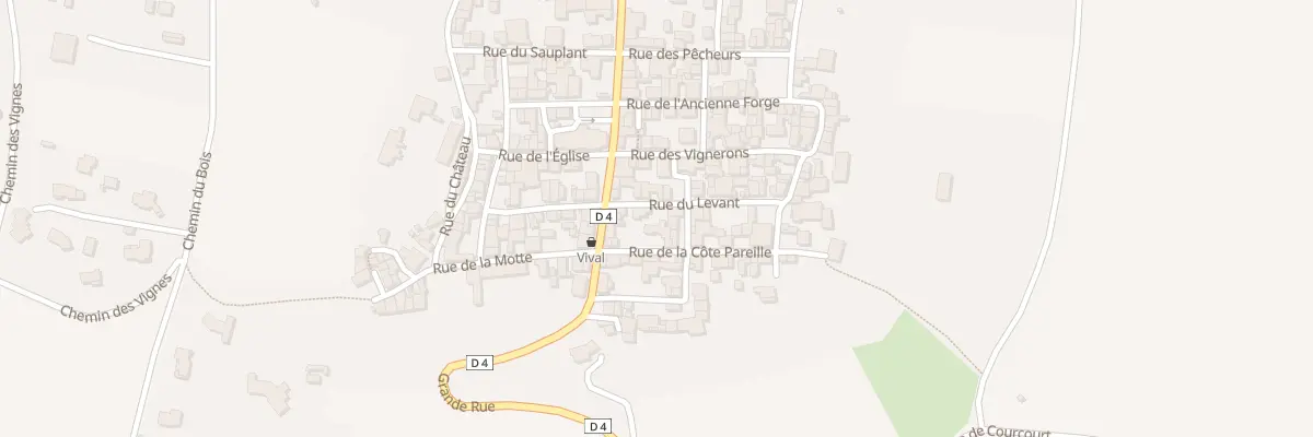 Plan du 10 Rue du Levant à Beauregard-l’Évêque