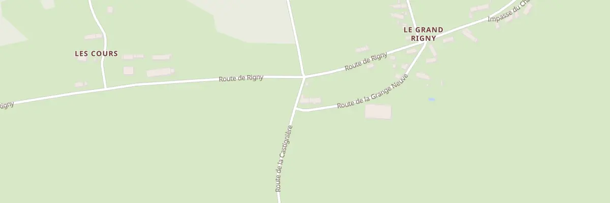 Plan du 31 Le Grand Rigny à Nolay