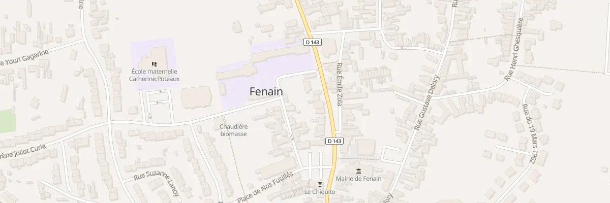 Plan du 5 Rue Jules Guesde à Fenain