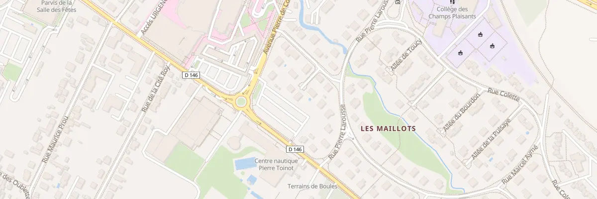 Plan du 12 Rue Doc Bonnecaze à Sens