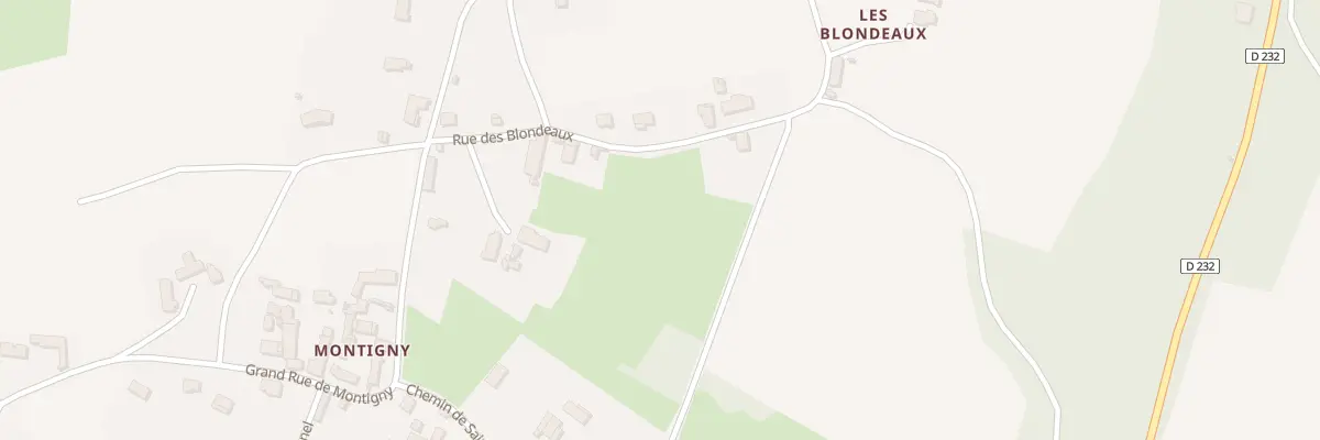 Plan du 4 Rue des Blondeaux à Monétay-sur-Allier