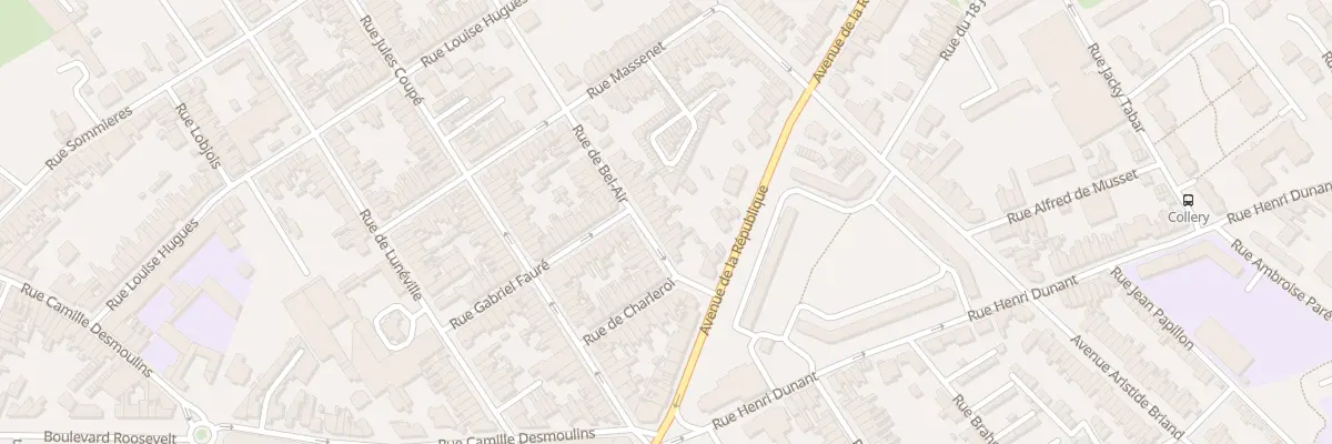 Plan du 10 Rue de Bel Air à Saint-Quentin
