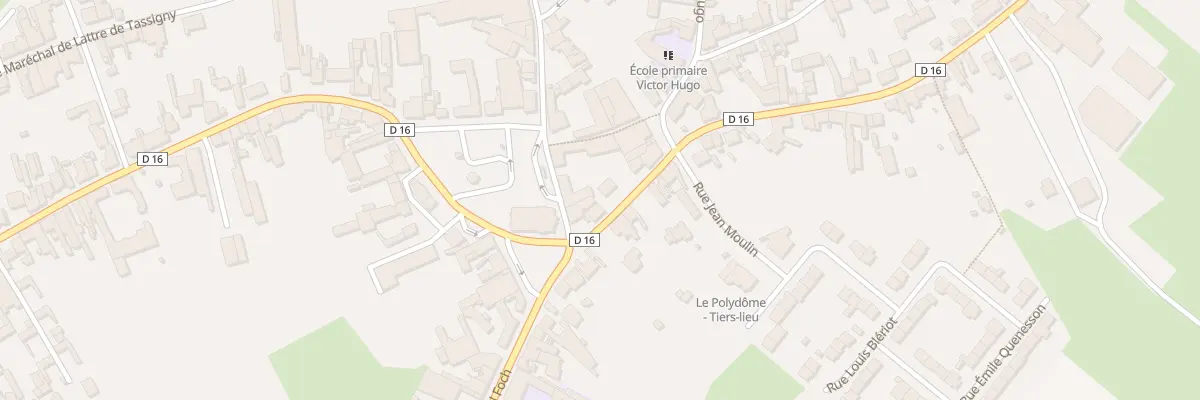 Plan du 3 Rue du Général Leclerc à Villers-Outréaux
