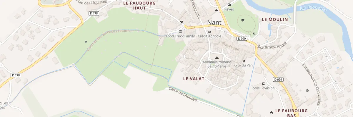 Plan du 3 Pl de l’Ayral à Nant