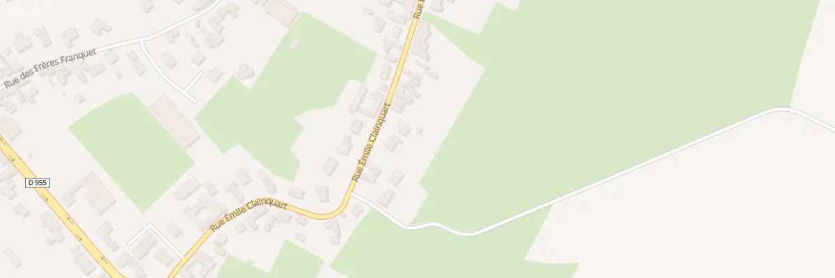 Plan du 24 Rue Emile Clainquart à Mouchin