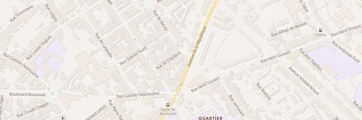 Plan du 18 Rue de Charleroi à Saint-Quentin