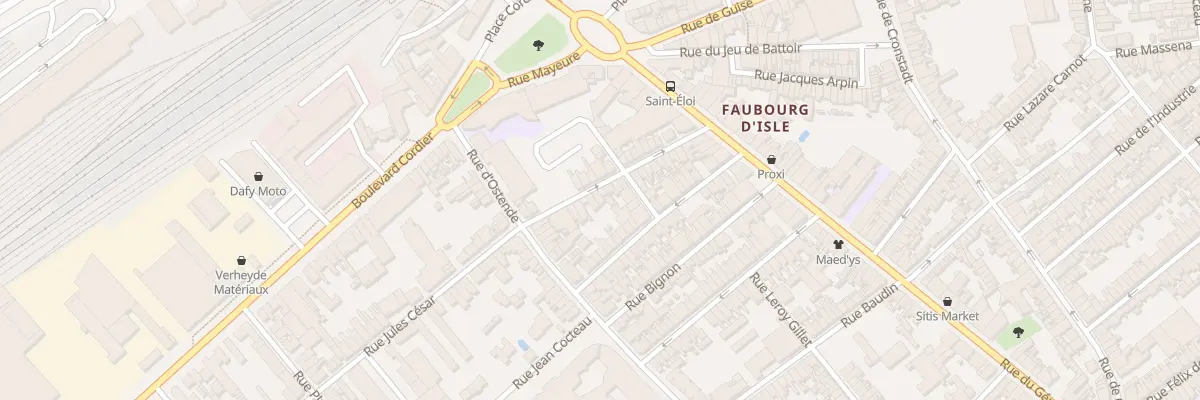 Plan du 29 Rue Jules César à Saint-Quentin
