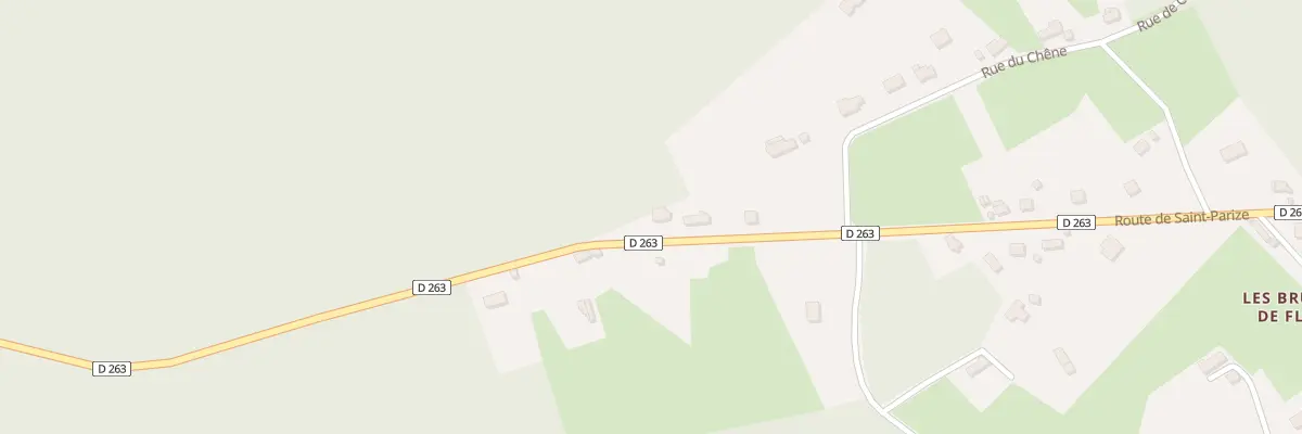 Plan du 15 Rte de St Parize à Fleury-sur-Loire