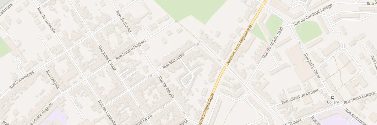 Plan du 48 Rue Massenet à Saint-Quentin
