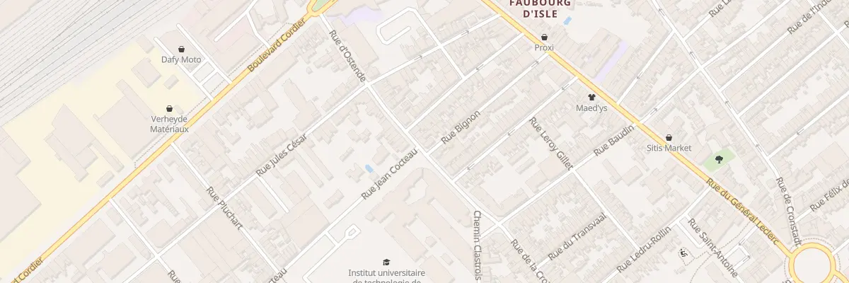Plan du 39 Rue d’Ostende à Saint-Quentin