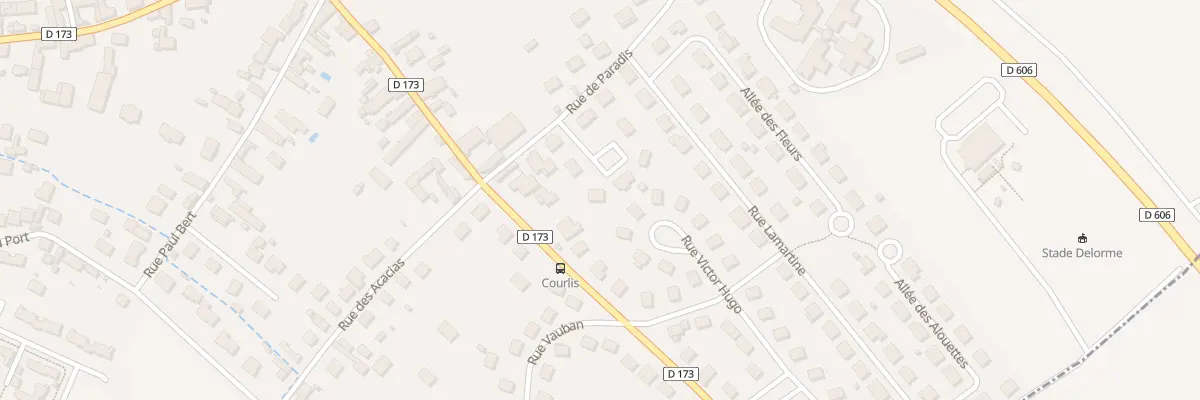 Plan du 6 Rue de Paradis à Saint-Clément