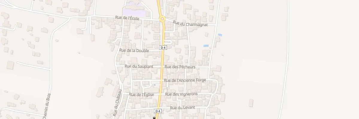 Plan du 10 Rue du Petit Charmagnat à Beauregard-l’Évêque