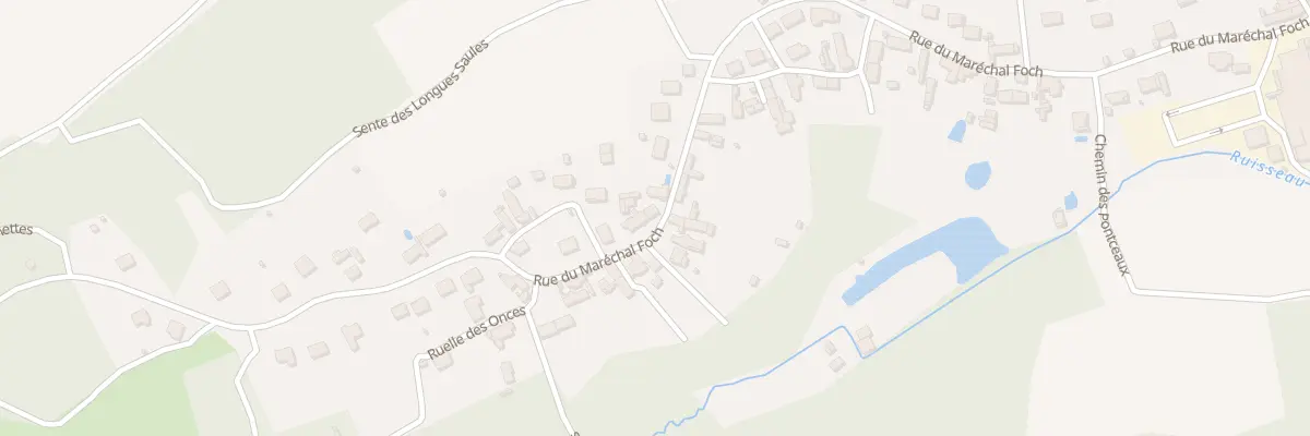 Plan du 814 Rue du Maréchal Foch à Courmelles