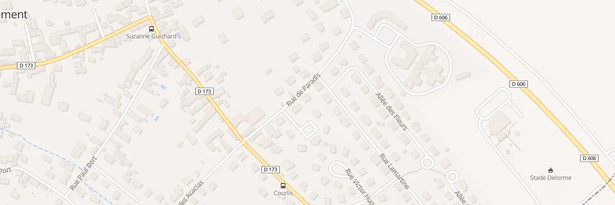 Plan du 16 Rue de Paradis à Saint-Clément