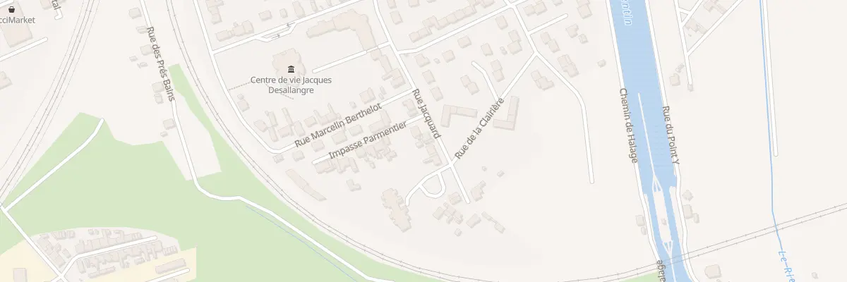 Plan du 72 Rue Jacquard à Tergnier