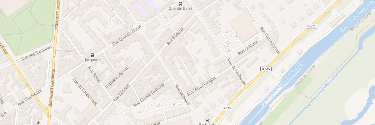 Plan du 18 Imp Ducastelle à Saint-Quentin