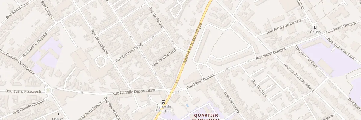 Plan du 11 Av de la République à Saint-Quentin