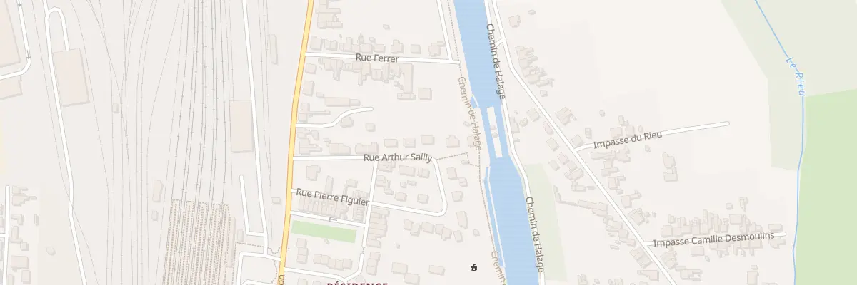 Plan du 15 Rue Arthur Sailly à Tergnier