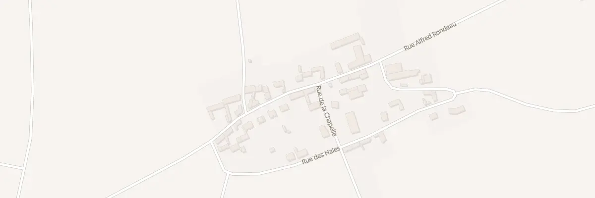 Plan du 18 Rue Alfred Rondeau à La Chapelle-sur-Oreuse