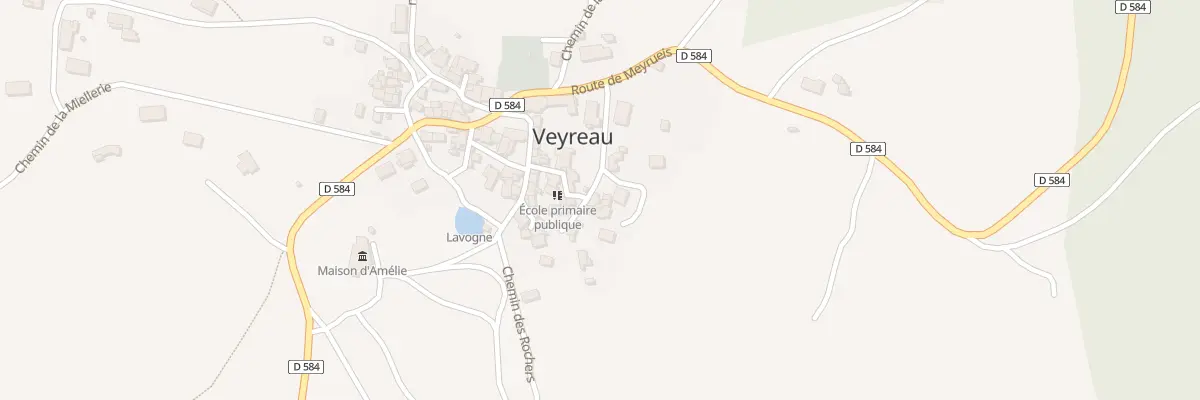 Plan du 5056 Veyreau à Veyreau