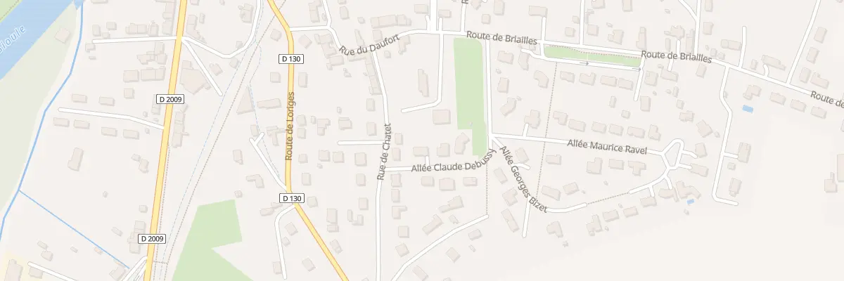 Plan du 8 All Claude DEBUSSY à Saint-Pourçain-sur-Sioule
