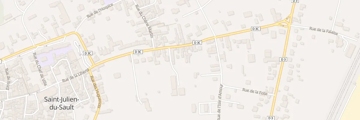 Plan du 18 Fg de la Croix à Saint-Julien-du-Sault