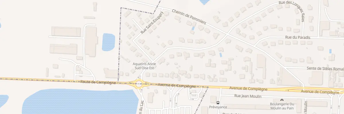 Plan du 8 Rue de la Maison Rouge à Soissons