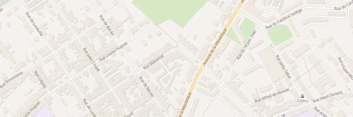 Plan du 58 Rue Massenet à Saint-Quentin