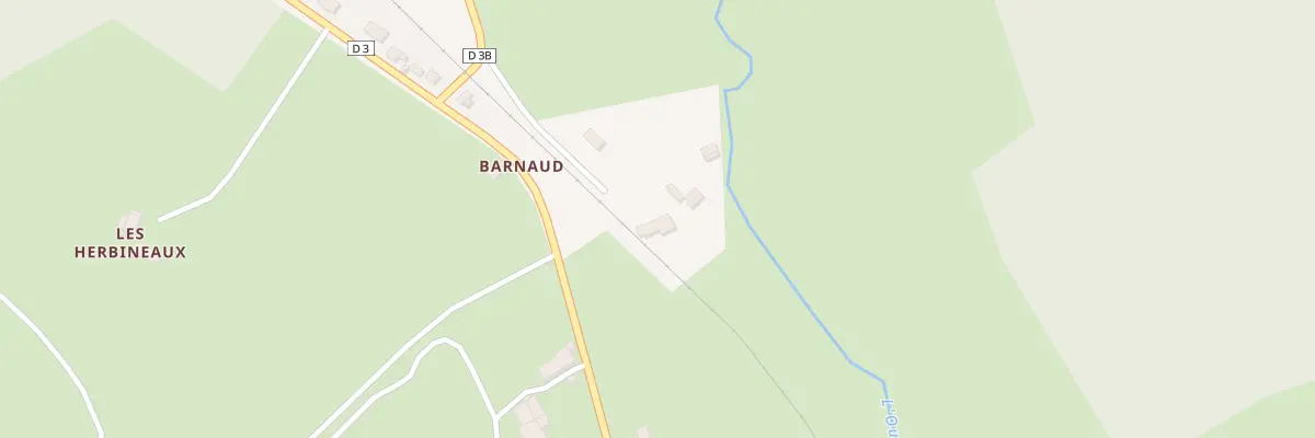 Plan du 2 Ham Barnaud à Toucy