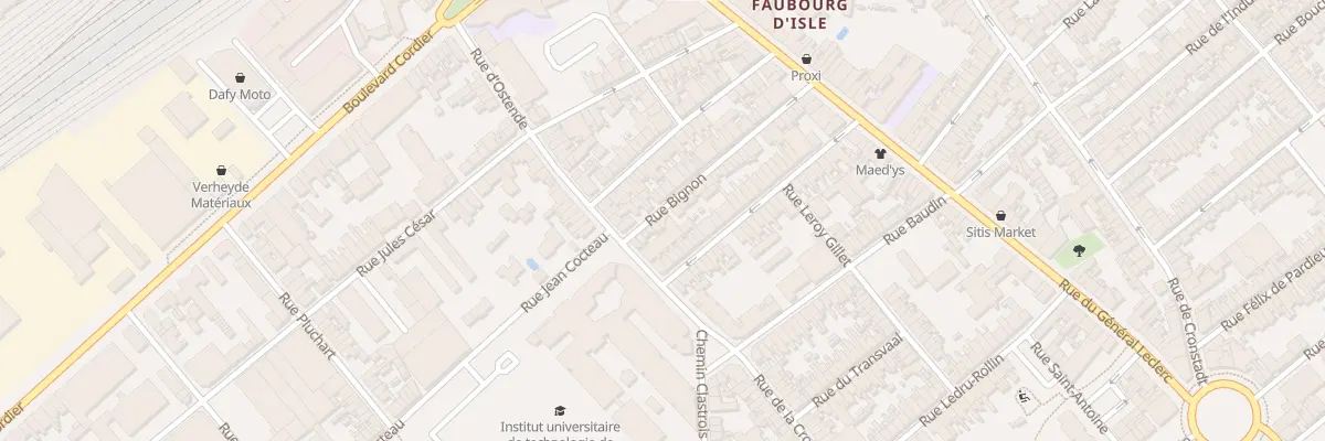Plan du 37 Rue Bignon à Saint-Quentin