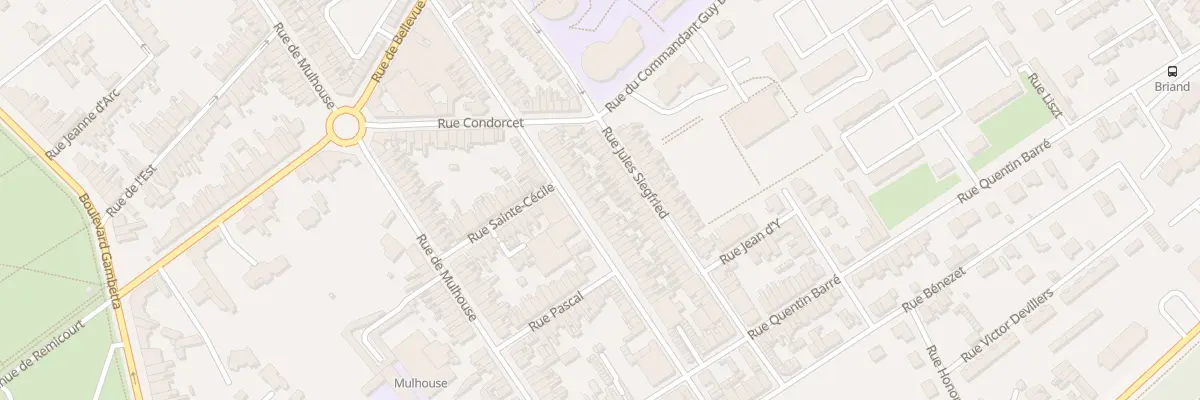 Plan du 93 Rue Pierre Ramus à Saint-Quentin