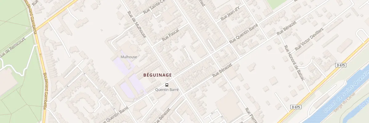 Plan du 79 Rue Quentin Barré à Saint-Quentin