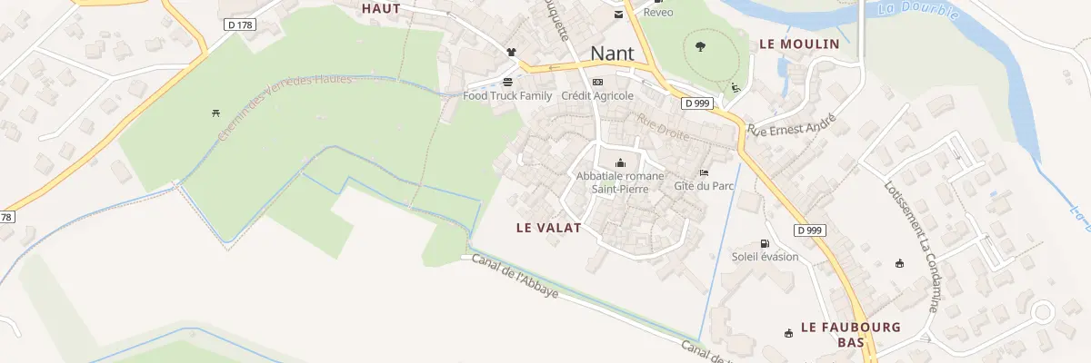 Plan du 2 Imp de l’Ayral à Nant