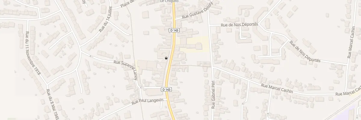 Plan du 25 Rue Jean Jaurès à Fenain