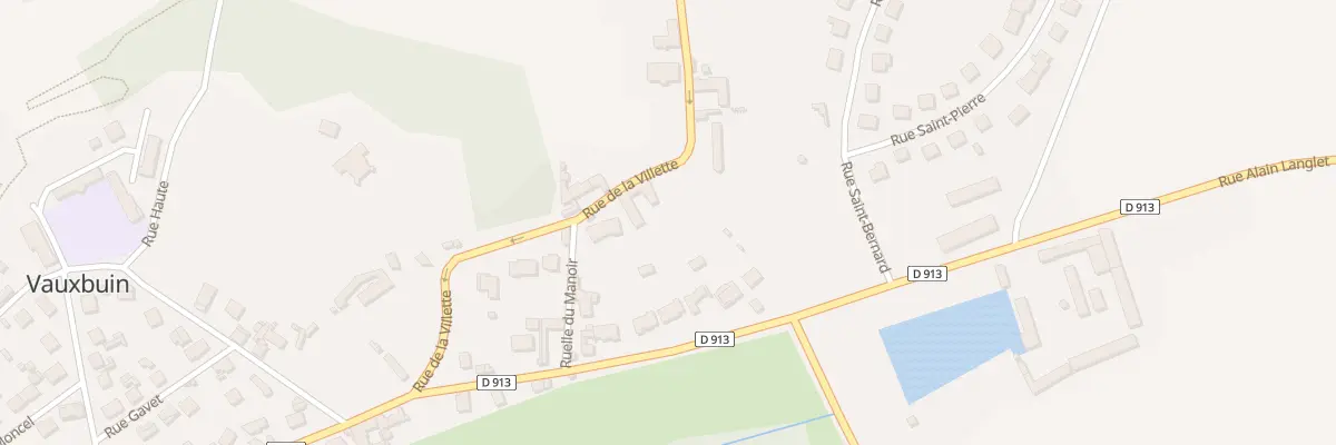 Plan du 630 Rue de la Villette à Vauxbuin