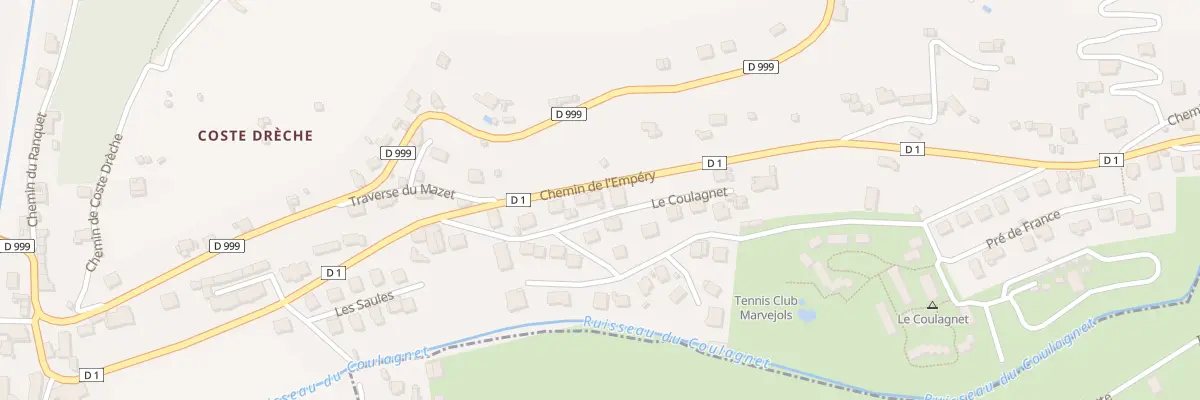 Plan du 12 Rte de l’Empery à Marvejols