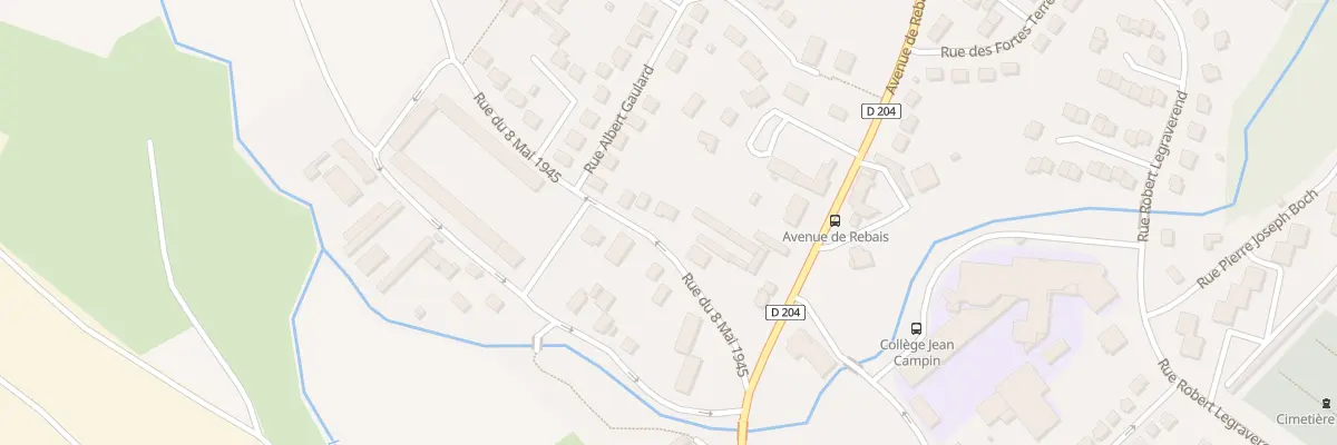 Plan du 2 Rue du Huit Mai 1945 à La Ferté-Gaucher