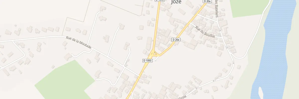 Plan du 26 Rte de Clermont Les Bordes à Joze
