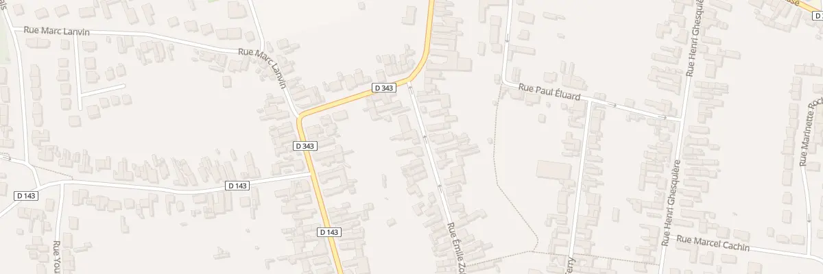 Plan du 49 Rue Emile Zola à Fenain