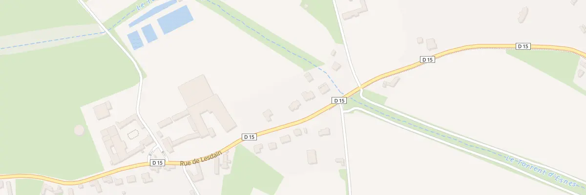 Plan du 8C Rue de Lesdain à Esnes