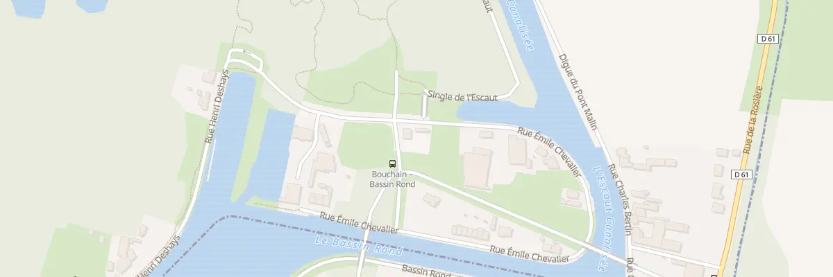 Plan du 685 Rue Emile Chevalier à Bouchain