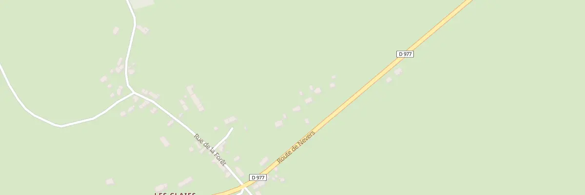 Plan du 82 Rte de Nevers à Prémery