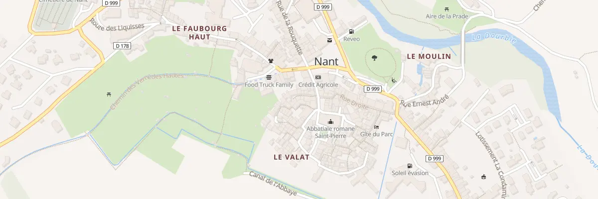 Plan du 5 Rue d’Amade à Nant
