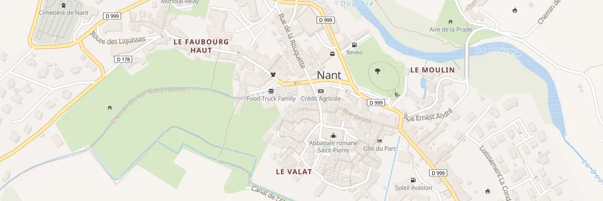 Plan du 5194 Rue d’Amade à Nant